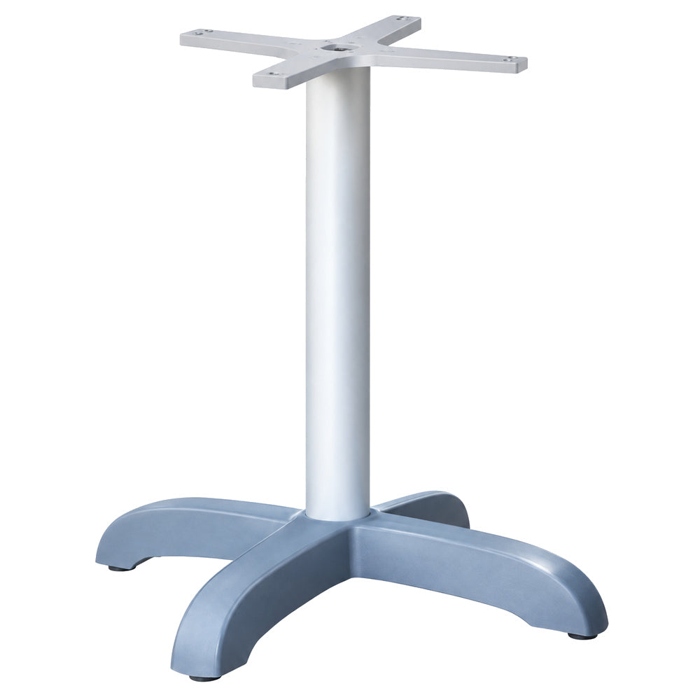 Estructura para Mesa Periquera Altura H109 - LABENZE BASE DODO 160-E7041 - Blanco - Columna de Aluminio con Base de Polipropileno