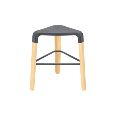 Taburete para Hotel - INFINITI PICAPAU STOOL H46.5 - Varios Colores - Asiento de Polipropileno y Estructura de Madera