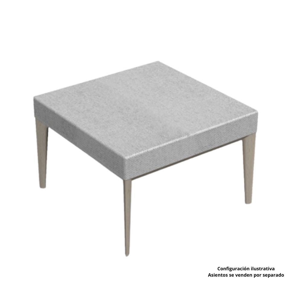 Base de Sala de Espera Modular de Diferentes Plazas - LABENZE ZELIG - Madera Natural Mesa De Hotel Mesa De Lounge Mesa De Lobby Mesa Funcional Mesa Duradera Mesa De Fácil Mantenimiento Mobiliario De Hostelería Mobiliario De Restaurante Mobiliario De Bar Mobiliario Para Salas De Espera