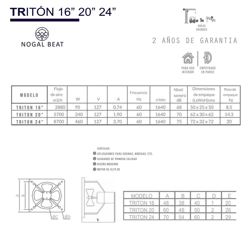 Extractor de Aire para Áreas Publicas Grandes - MASTERFAN TRITON 24 - Negro Mate - Operación Silenciosa Ventiladores Industriales Circulación de Aire Ventilación Industrial Sistemas de Ventilación Ruido de Ventiladores Aire Fresco Ventilación Industrial Ventilación Comercial Ventiladores de Techo Ventiladores de Pie Ventiladores de Conducto Calidad del Aire Interior Naves Industriales y Fábricas Almacenes y Centros de Distribución Talleres y Fábricas de Procesamiento Centros Comerciales y Grandes Superficie