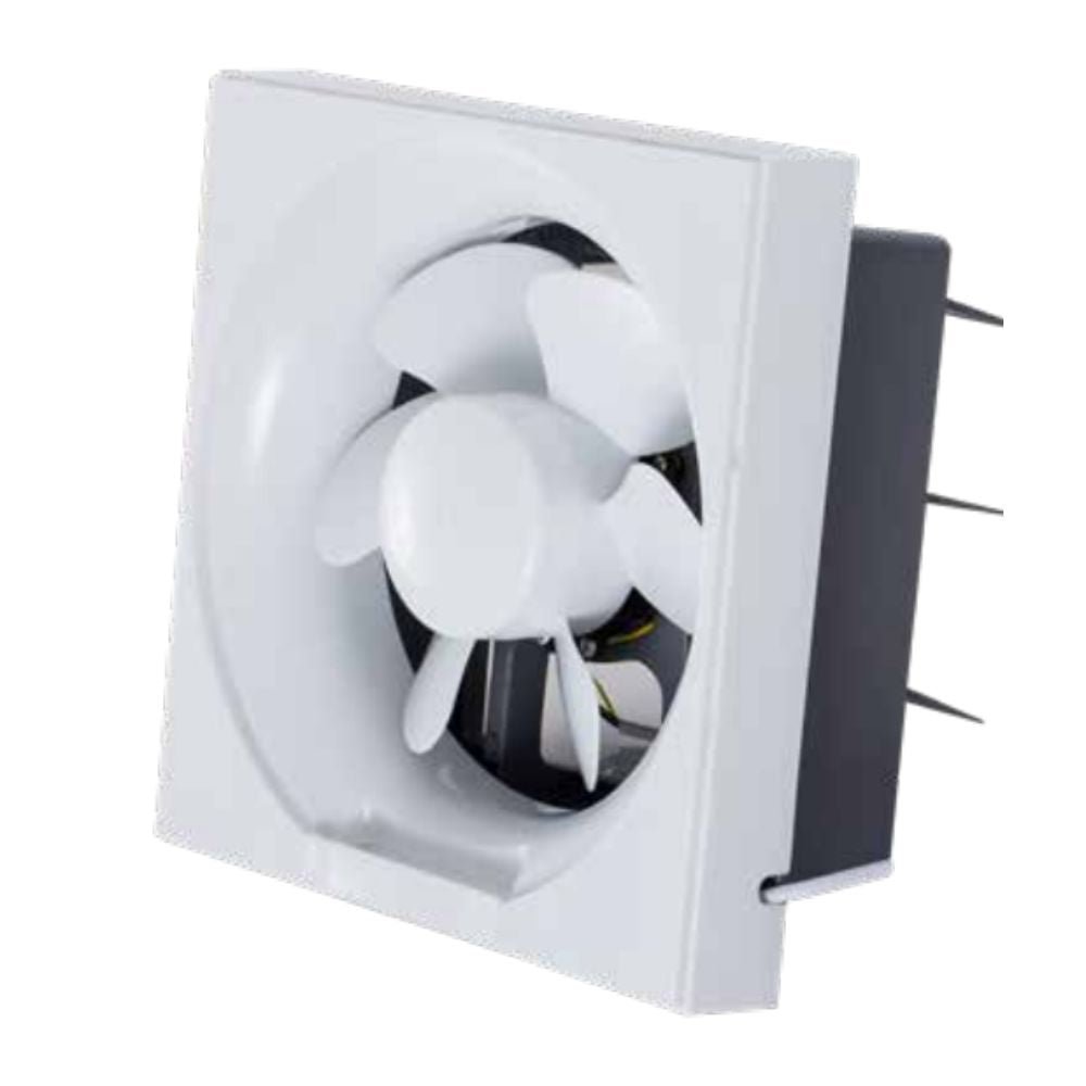 Extractor de aire axial Masterfan Virgo 10 en ABS color blanco empotrado en pared