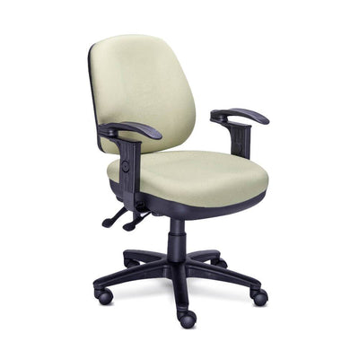 SILLA REQUIEZ RS-470 | Silla Operativa Diseño Ergonómico Oficina Coworking | Base Estrella con Rodajas | Tapizada | Interior