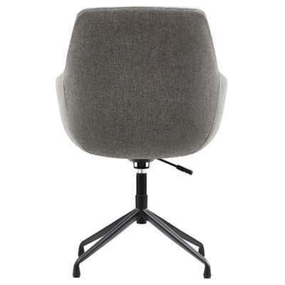 SILLON OFFIHO TRIPOLI OHV-2005 Gris | Sillón Ejecutivo | Base Estrella | Tapizado | Interior | Oficina Hogar Hotel Sillón Sofá Reclinable Poltrona Asiento Tapizado Estancia Sala Casa Hogar Sala Espera Oficina Sala de Estar.