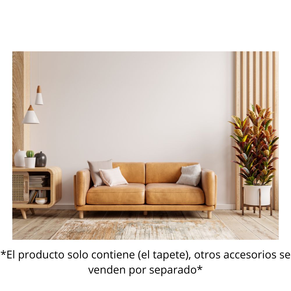 TAPETE LAVIN ARTEMA U6018 | Tapete Decorativo para Recepción Hotel Hogar Departamento Sala | ORO TAUPE | Varias Medidas | Rectangular Circular| Interior | Hotel Habitación Airbnb Sala Recamara Estudio
