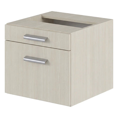 Archivero Cajonera para Estación de Trabajo - GEBESA PRIME - Frente 48 cm - Derecha - GBR810R - GEBESA - NOGAL BEAT - Archivero