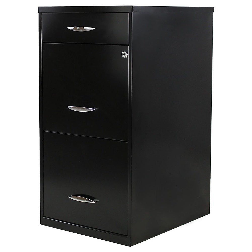 Archivero para Oficina Organizador - KINGSTRONG 2+1 17056 ARCH0300038 - Negro - Metálico - ARCH0300038 - Mundo In - NOGAL BEAT - Archivero