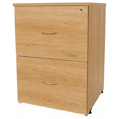 Archivero para Oficina Organizador - NOGAL BEAT ARCH0640015 - 2 Gavetas - Varios Colores - Melamina - ARCH0640015 - Mundo In - NOGAL BEAT - Archivero