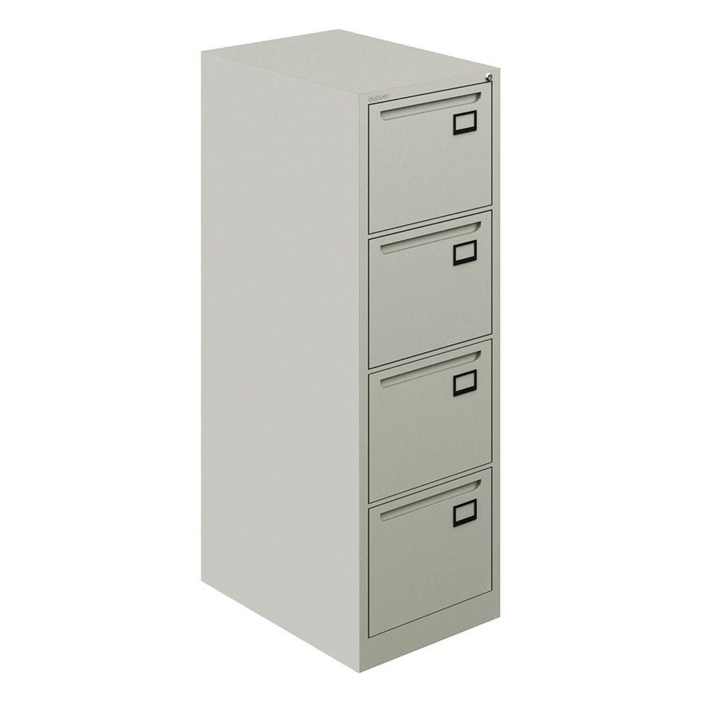 Archivero Vertical para Archivo - GEBESA SUPERNOVA - Frente 46 cm - 4 Gavetas - GAS340 - GEBESA - NOGAL BEAT - Archivero