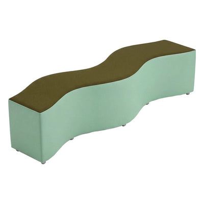 Banca Bump para Área de Espera - GEBESA FOMCORE LOUNGE - Alto 40 cm - Tapizado - GFCB008941816 - GEBESA - NOGAL BEAT - Banca de Visita