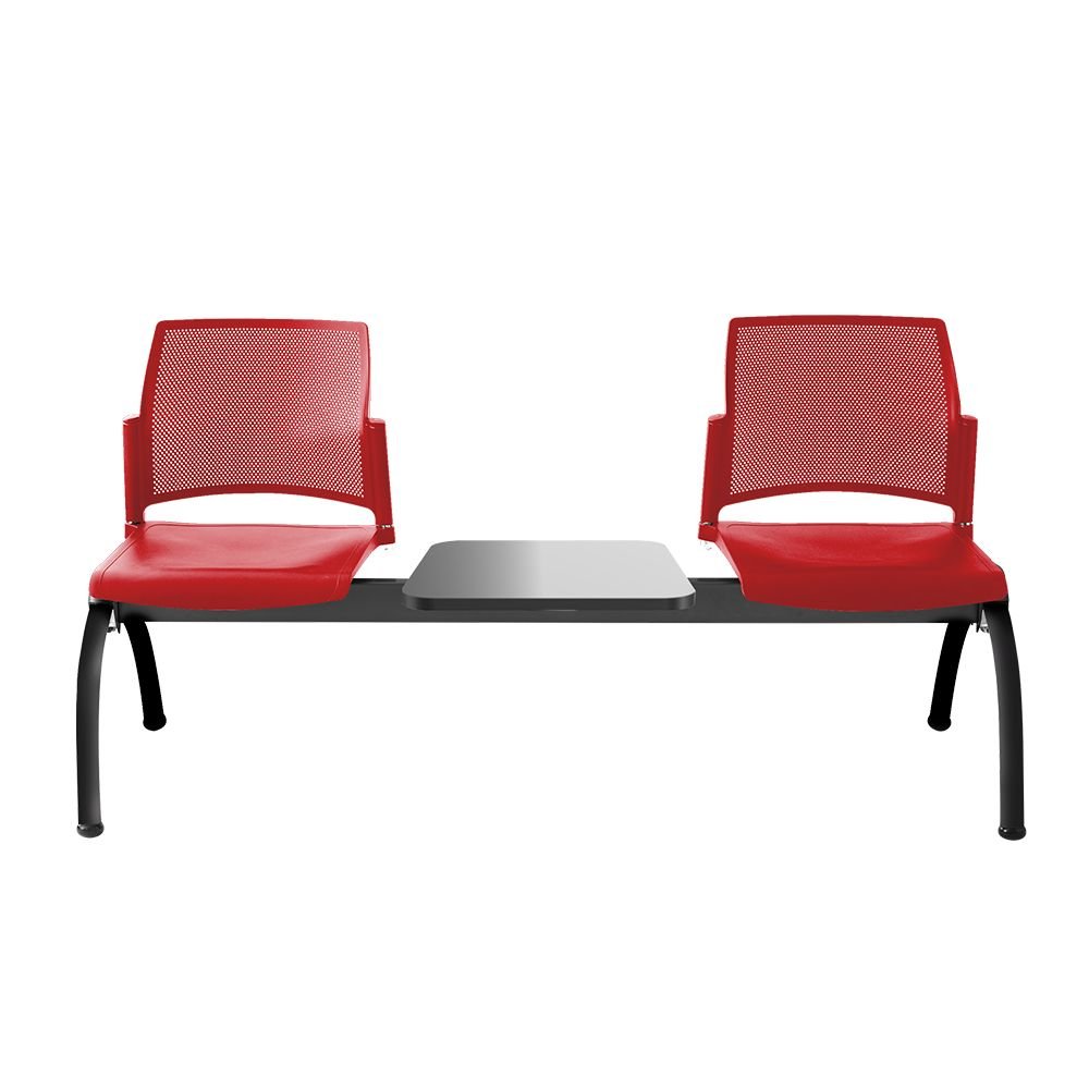 Labenze Banca Replay 2 Plazas Mesa 108-6003M Polipropileno Multiperforado Base 4 Puntas Tubular Acero