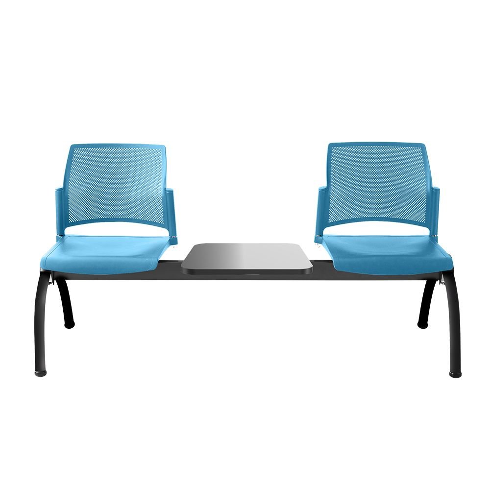 Labenze Banca Replay 2 Plazas Mesa 108-6003M Polipropileno Multiperforado Base 4 Puntas Tubular Acero