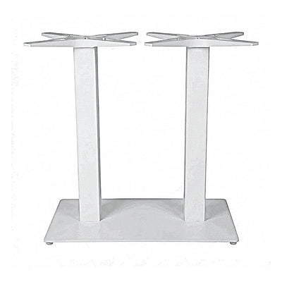 Base Comercial para Mesas 71 cm - RESOL TAPIES DOBLE - Varios Colores - Anti Giro y Estructura de Hierro Fundido - 59634 - Resol - NOGAL BEAT - Estructura para Mesa