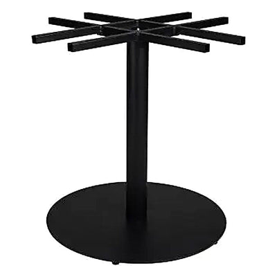 Base Comercial para Mesas 74.5 cm - RESOL TAPIES XL - Negro - Redonda Anti Giro y Estructura de Hierro Fundido - 59676 - Resol - NOGAL BEAT - Estructura para Mesa