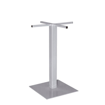 BASE NOGAL BEAT AR - 112 P | Base Mesa Restaurante | Base Acero Cuadrado | Tubo Metal Cuadrado | Interior - AR - 112 P - ALBAR - NOGAL BEAT -