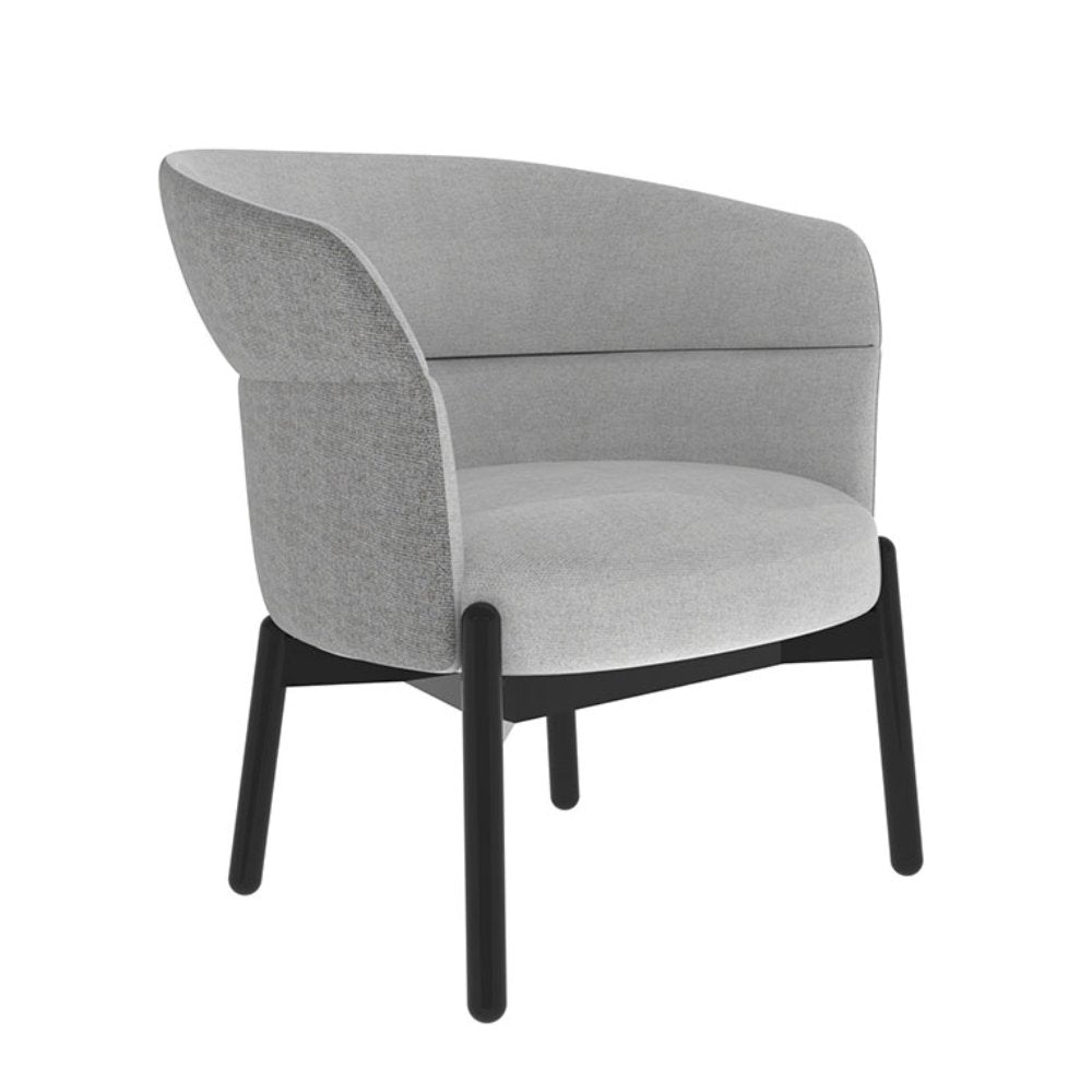 Bratti Lo1P06 Sillon Loft para Hogar y Oficina - LO1P06 - Bratti - NOGAL BEAT - Sillones