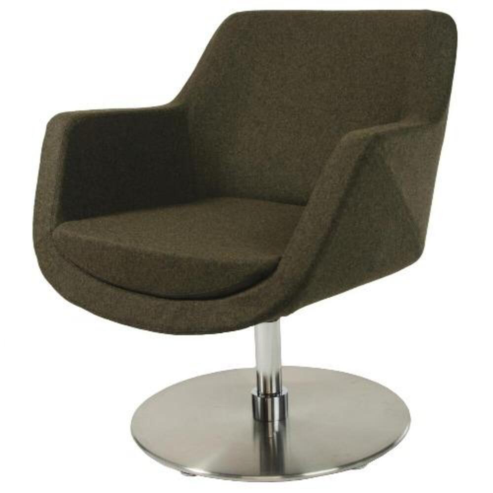 Bratti Silla Kinzica S Ks06 Poliuretano Flexible Inyectado Base Plato Acero Interior - KS06-G1 - Bratti - NOGAL BEAT - Sillas