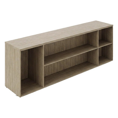 Credenza Lateral para Área Ejecutiva - GEBESA BENTO - Frente 210 cm - Mano Izquierda - GCB544210L - GEBESA - NOGAL BEAT - Credenza