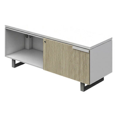 Credenza para Despacho - GEBESA G-CONNECT - Frente 150 cm - Izquierda - GBG532150LCN - GEBESA - NOGAL BEAT - Credenza