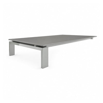 Escritorio de Oficina Configurable en Bateria - VERSA AXIO - Blanco/Gris - 160 × 75 × 18 cm - Posicion Intermedia - AO-236M - VERSA - NOGAL BEAT - Escritorio de Oficina