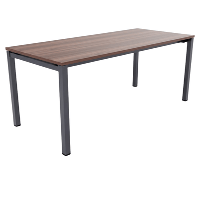 Escritorio de Oficina Ejecutivo - NOGAL BEAT HAMILTON 180 X 80 - Escritorio - Varios Colores - Acero Calibre 16 - Escritorio Hamilton 180x80 Estructura c/ cubierta 19mm - MOBILIARIO EN MOVIMIENTO - NOGAL BEAT - Escritorio