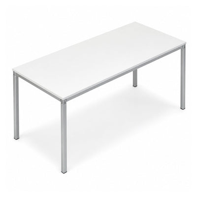 Escritorio de Oficina - VERSA READY - Varios Colores - 150 × 70 cm - Cubierta Melamina 28mm o LPAP 28mm - RE-124 - VERSA - NOGAL BEAT - Escritorio de Oficina
