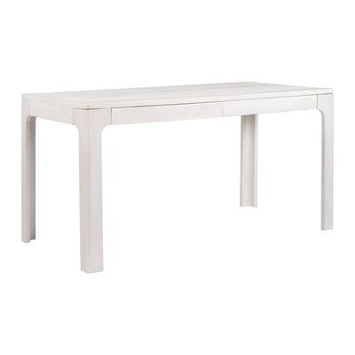 Escritorio para Coworking - ZUO SUNA - Blanco Decapado - Cubierta de Mango Macizo Decapado y Estructura de Mango Macizo - 111054 - Zuo - NOGAL BEAT - Escritorio de Oficina