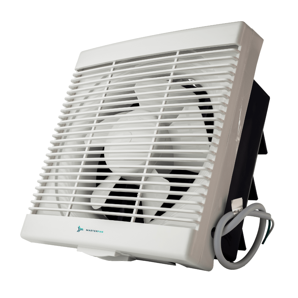 Extractor de Aire para Áreas Publicas Medianas - MASTERFAN GEMINIS 10 - Blanco - Operación Silenciosa - GEMINIS 10 - Masterfan - NOGAL BEAT - Extractor de Aire