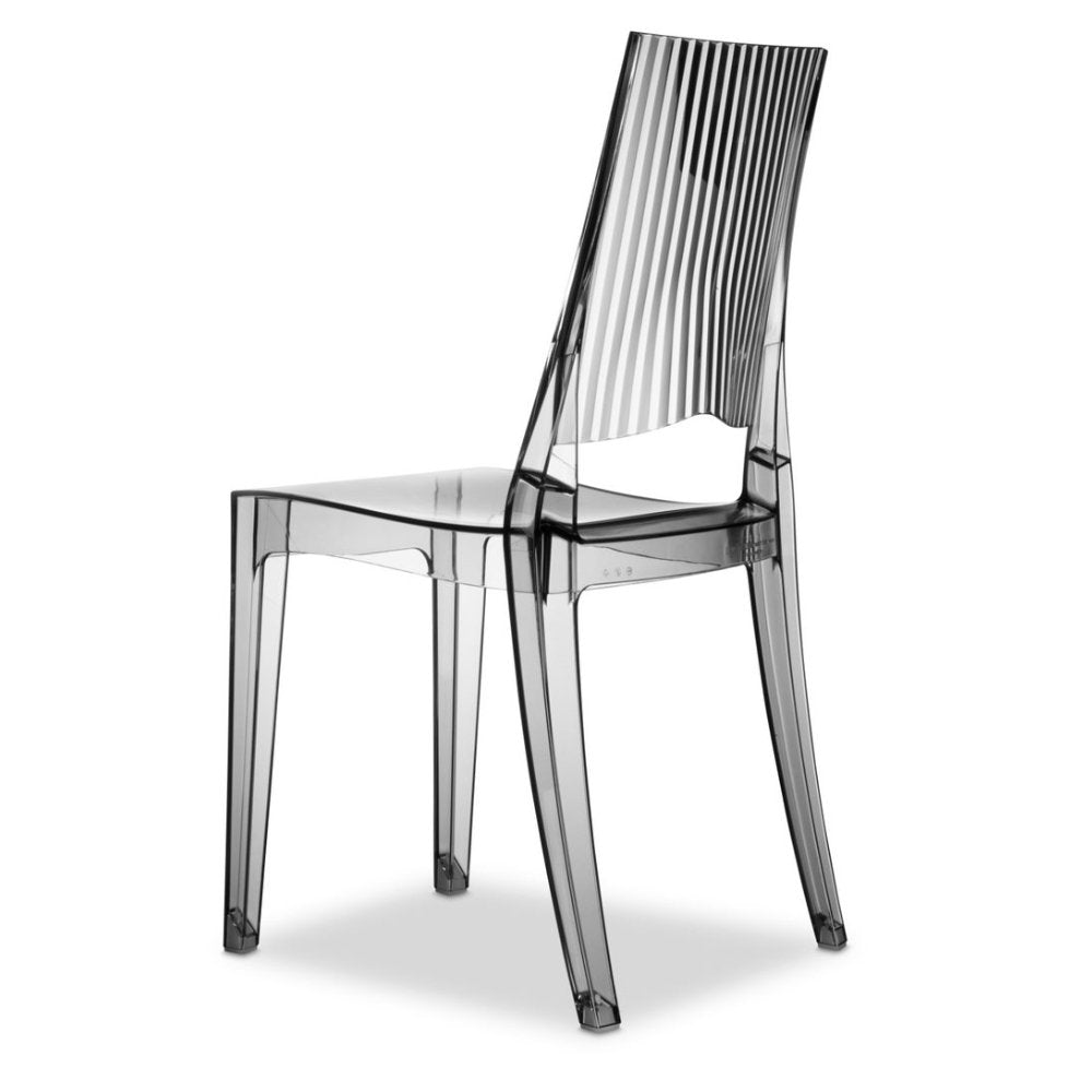 Labenze Silla Glenda 155-07800 Policarbonato Base 4 Puntas - 155-07800-ROJ - Labenze - NOGAL BEAT - Sillas