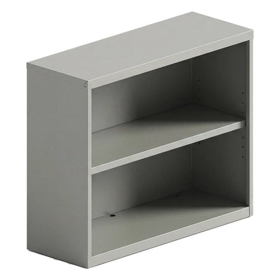 Librero a Piso Abierto para Oficina - GEBESA ARKA - Altura 72 cm - Cuerpo de Acero - GAG464072 - GEBESA - NOGAL BEAT - Librero
