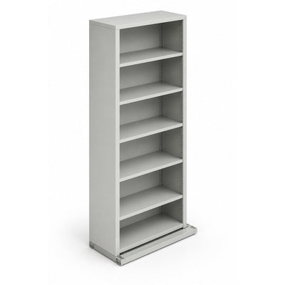 Librero Móvil Sección Adicional para Sala de Archivo - GEBESA ARCHIVO MOVIL - Frente 87 cm - GAF499210 - GEBESA - NOGAL BEAT - Librero