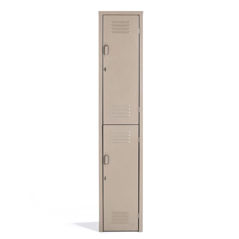 LOCKER OFIK 308 | Locker para Oficina | 2 Puertas | Lámina | Interior - 308 - OFIK - NOGAL BEAT - Mobiliario