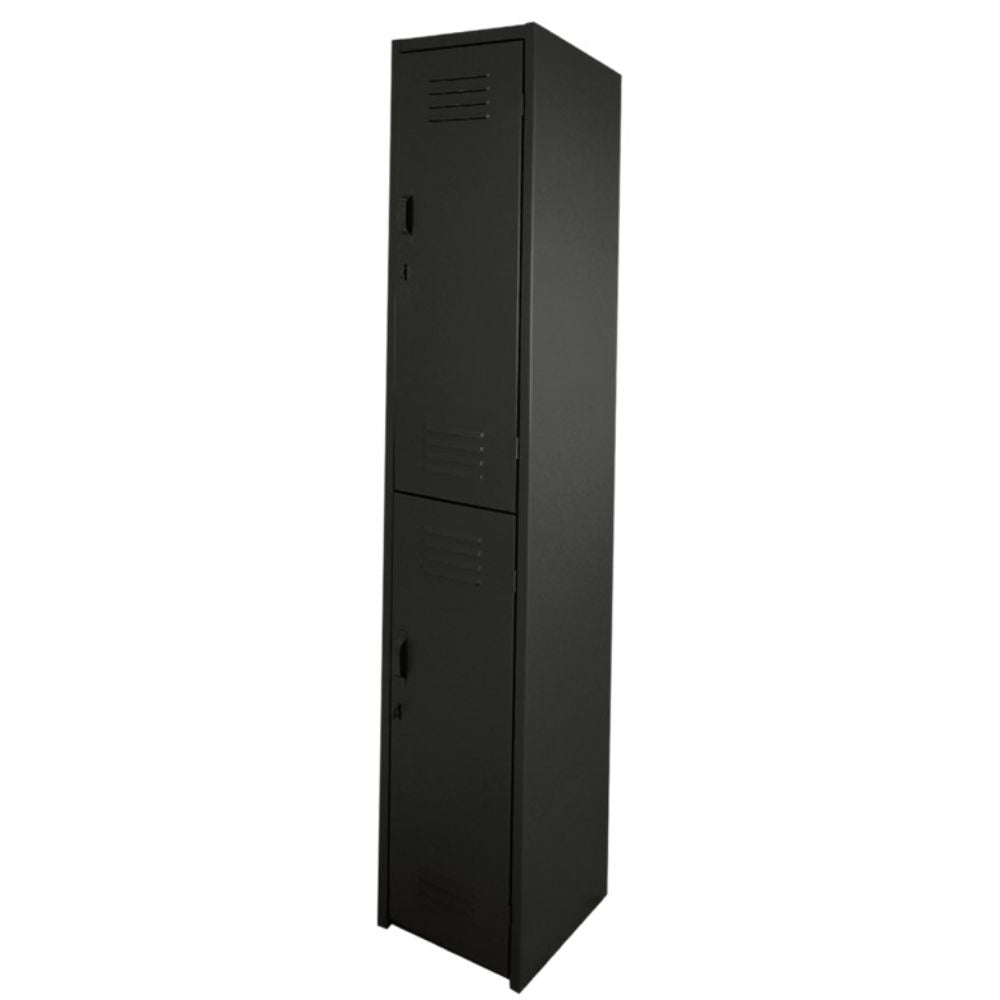 LOCKER OFIK 308 | Locker para Oficina | 2 Puertas | Lámina | Interior - 308 - OFIK - NOGAL BEAT - Mobiliario
