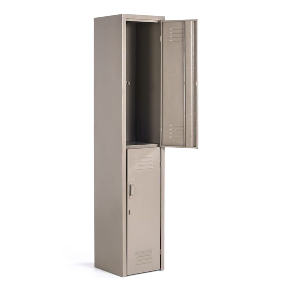 LOCKER OFIK 308 | Locker para Oficina | 2 Puertas | Lámina | Interior - 308 - OFIK - NOGAL BEAT - Mobiliario