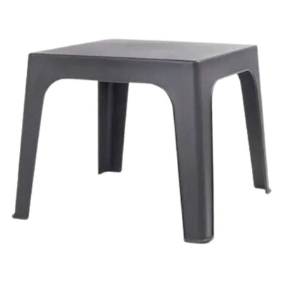 Mesa al Aire Libre Reciclada - RESOL MONACO RECYCLED - Varios Colores - Apilable Monobloc y Protección UV - 6195 - Resol - NOGAL BEAT - Mesa de Terraza