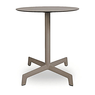 Mesa Comercial al Aire Libre Circular - RESOL SPUTNIK Ø70- Varios Colores - Estructura de Aluminio y Pie en Poliamida - 06134 - Resol - NOGAL BEAT - Mesa de Terraza