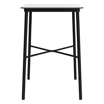 Mesa Comercial para Restaurantes - RESOL HUB 70 x 70 - Varios Colores - Estructura de Aluminio Lacado - 06360 - Resol - NOGAL BEAT - Mesa Comercial Interior