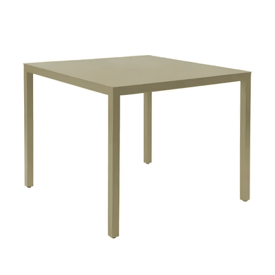 Mesa Cuadrada para Restaurante - RESOL BARCINO 70X70 SQUARE - Varios Colores - Estructura Aluminio - 01402 - Resol - NOGAL BEAT - Mesas