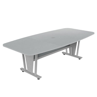Mesa de juntas Ofik 249 118XL en melamina y acero con capacidad para 8 personas