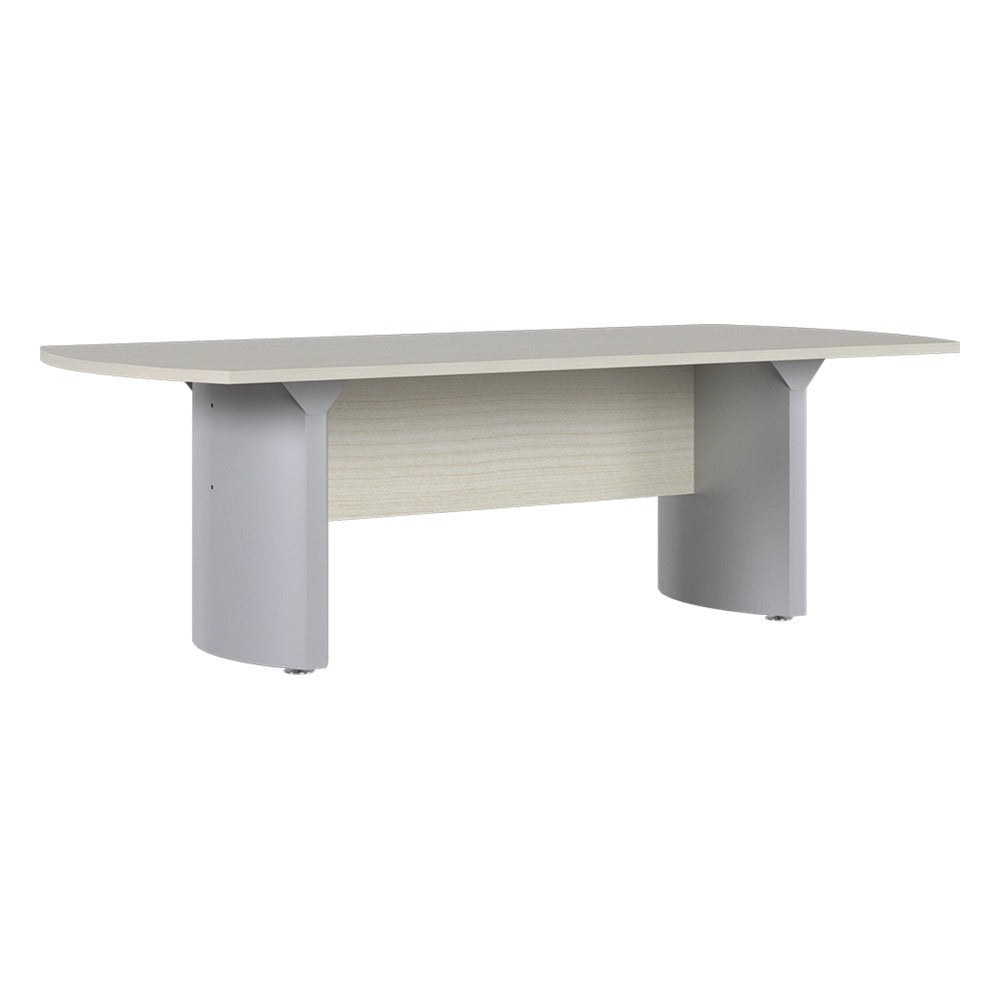 Mesa de Juntas para Sala de Juntas - GEBESA PRIME - Frente 240 cm - Estructura de Aglomerado - GBR570240 - GEBESA - NOGAL BEAT - Mesa de Juntas