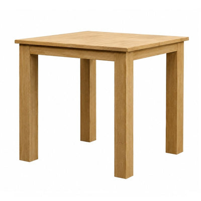 Mesa de Terraza para Hotel - NOGAL BEAT PARQUETE - 80 × 80 cm - Natural - Madera Teca - MESA PARQUETE 80 x 80 Natural - CAMCO - NOGAL BEAT - Mesa de Terraza