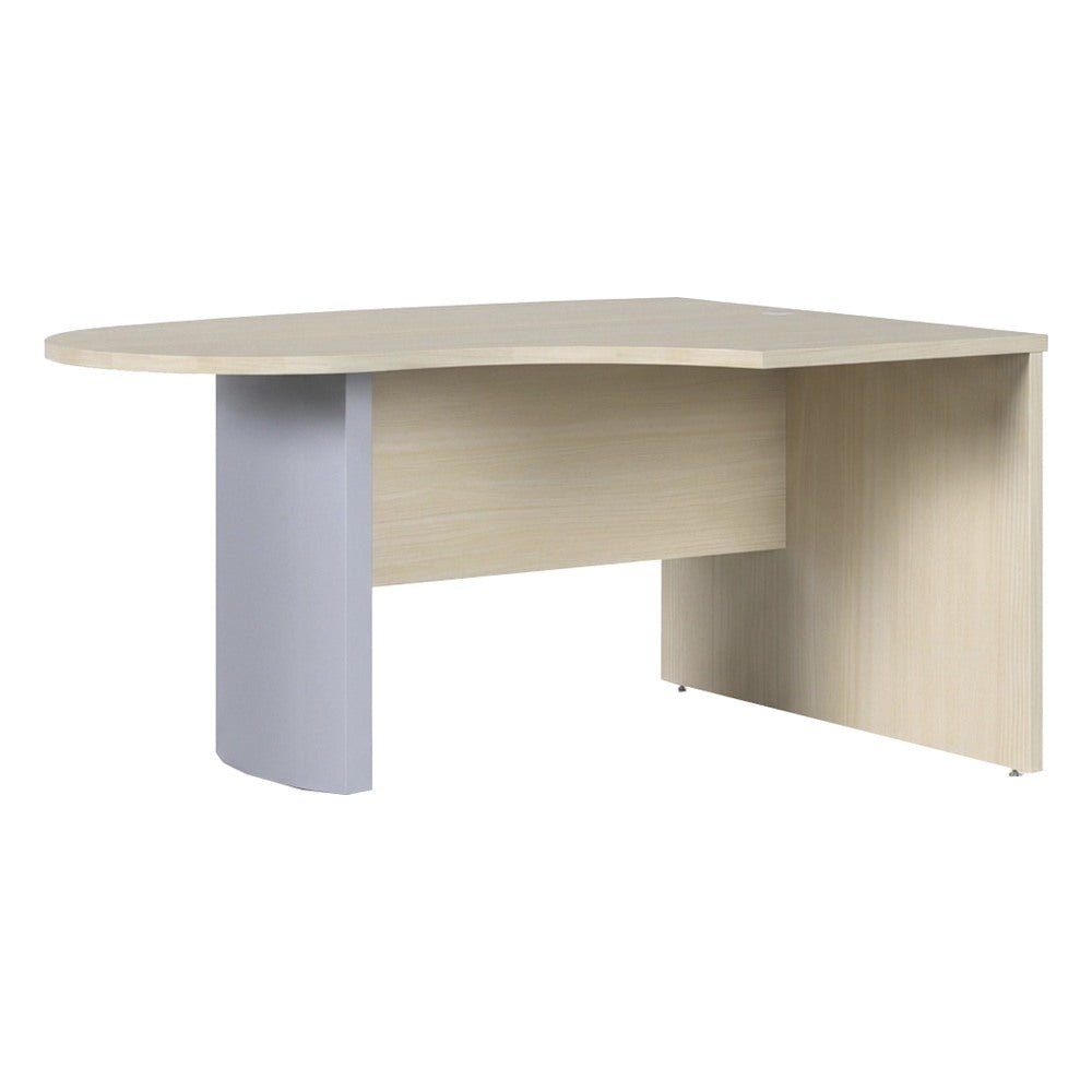 Mesa Peninsular para Oficina - GEBESA PRIME - Frente 150 cm - Izquierda - GBR580150L - GEBESA - NOGAL BEAT - Escritorio de Oficina