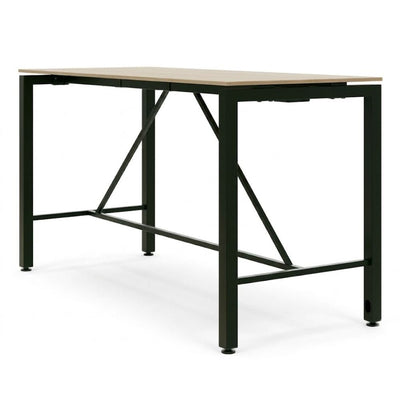 Mesa Periquera Alta Vento - VERSA MESAS ALTAS VENTO - VE-3900 MESAS ALTAS - VERSA - NOGAL BEAT - Mesa Periquera