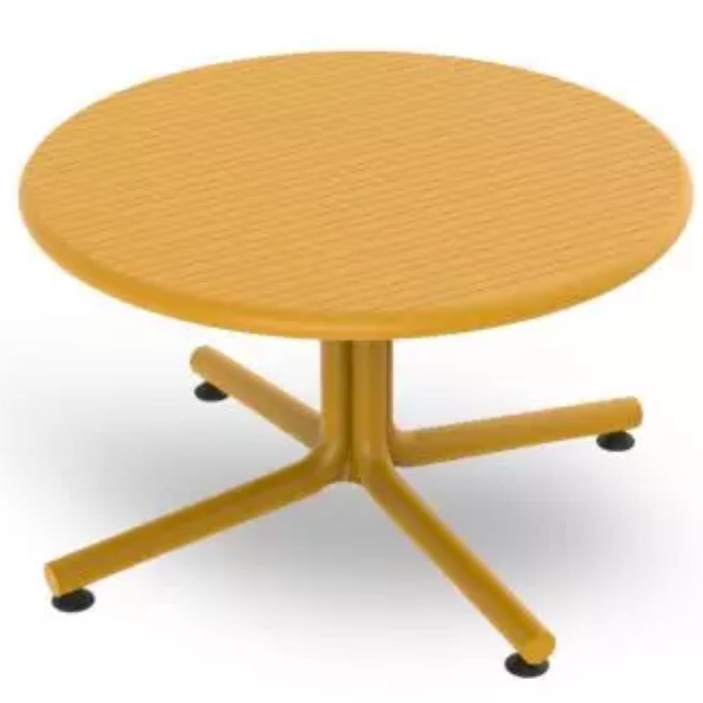 MESA RESOL BINI LOUNGE | Mesa Ocasional | Polipropileno | Fibra Vidrio | Protección UV | Interior + Exterior - 05402 - Resol - NOGAL BEAT - Mesas