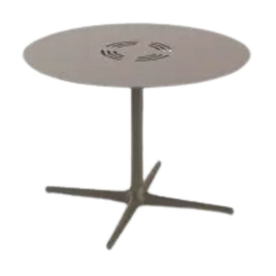 MESA RESOL TOLEDO AIR XL Ø100 | Mesa Ocasional | Estructura Aluminio | Pintado | Compacto Fenólico | Interior + Exterior - 05476 - Resol - NOGAL BEAT - Mesas