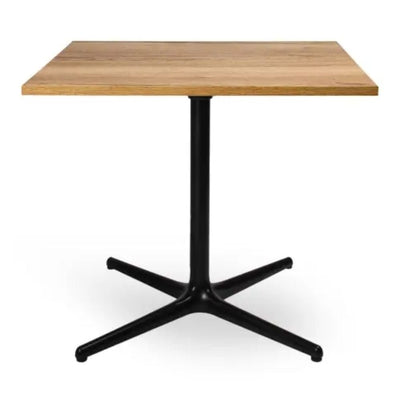 MESA RESOL TOLEDO WOOD XL 90/100 90x90 | Mesa Ocasional | 79.3 cm | Estructura Aluminio Pintado | Melamina Madera | Interior - 06157 - Resol - NOGAL BEAT - Mesas