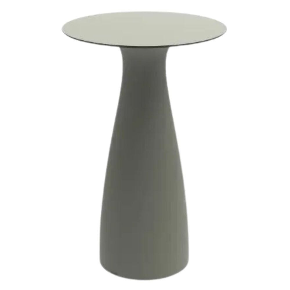 MESA Y CUBIERTA RESOL BAOBAB L 60 70 180x70 DIA HPL | Pie de Mesa Con Cubierta en MDPE Gama Premium | Tablero HPL | Protección UV | Fácil Montaje | Interior + Exterior - 63515 - Resol - NOGAL BEAT - mesa
