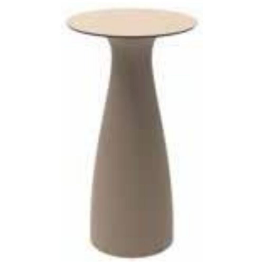 MESA Y CUBIERTA RESOL BAOBAB L 60 70 180x70 DIA HPL | Pie de Mesa Con Cubierta en MDPE Gama Premium | Tablero HPL | Protección UV | Fácil Montaje | Interior + Exterior - 63513 - Resol - NOGAL BEAT - mesa