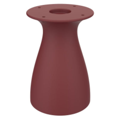 MESA Y CUBIERTA RESOL BAOBAB S 40 50 DIA HPL | Pie de Mesa Con Cubierta en MDPE Gama Premium | Tablero HPL | Protección UV | Fácil Montaje | Interior + Exterior - 06524 - Resol - NOGAL BEAT - Base