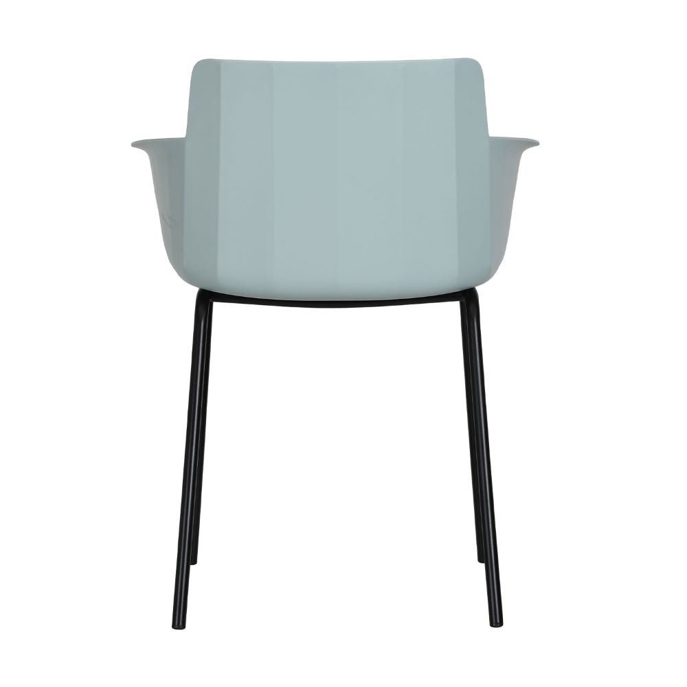 SILLA KINGSTRONG Potenza 822 SILL0903764 | Silla Ocasional | Estructura Metal | Polipropileno | Interior + Exterior | Poliuretano Alto Respaldo de Polipropileno Fabricada con Estructura Metálica Asiento y respaldo de plástico Varios Colores Minimalista Potenza, Sillas para Comedor Jardín, Restaurante, Oficina, Escritorio, Mesa, Cocina y Sala moderna Silla de Plástico con Base Metálica para Decoración Interior y Exterior Muebles de Oficina de Alta Calidad, Desde Sillas de Oficina y Escritorios Hasta Mueble