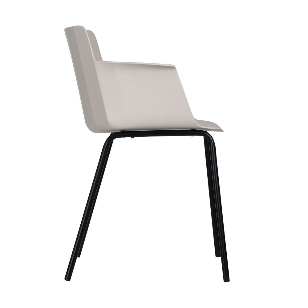 SILLA KINGSTRONG Potenza 822 SILL0903764 | Silla Ocasional | Estructura Metal | Polipropileno | Interior + Exterior | Poliuretano Alto Respaldo de Polipropileno Fabricada con Estructura Metálica Asiento y respaldo de plástico Varios Colores Minimalista Potenza, Sillas para Comedor Jardín, Restaurante, Oficina, Escritorio, Mesa, Cocina y Sala moderna Silla de Plástico con Base Metálica para Decoración Interior y Exterior Muebles de Oficina de Alta Calidad, Desde Sillas de Oficina y Escritorios Hasta Mueble